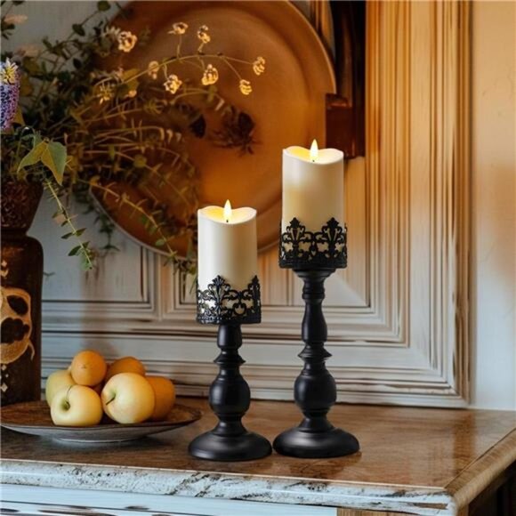 6"x3" Outdoor Waterproof Flameless Candles, LED Candles, Battery Operated Candle - Picture 5 of 7